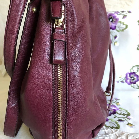 COACH Madison Marielle in Burgundy - Picture 4 of 8